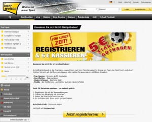 Interwetten Neukundenbonus