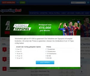 Sportingbet Tippspiel