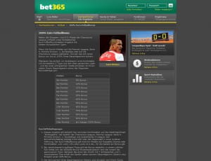 bet365 Fußballbonus