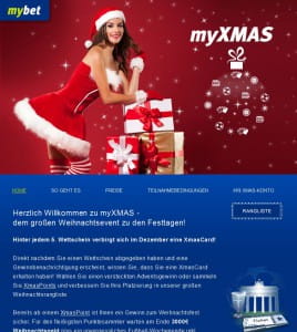 mybet myXMAS