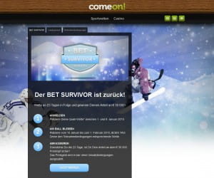 ComeOn Bet Survivor