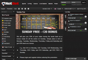 NetBet Sunday Free