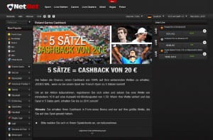 NetBet Cashback