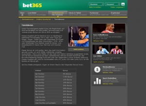 bet365 Tennisbonus