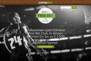 ComenOn Free Bet Club