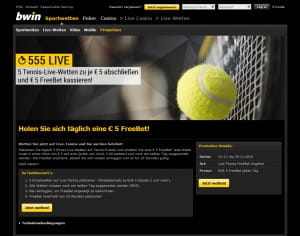 bwin Freebet