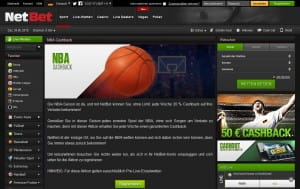 NetBet NBA Cashback