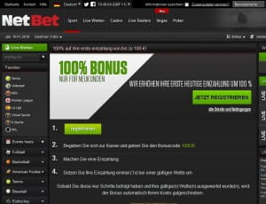 NetBet Bonus