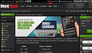 NetBet Cashback