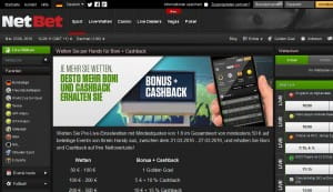 NetBet Cashback