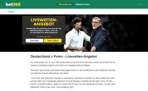 bet365 Livewetten