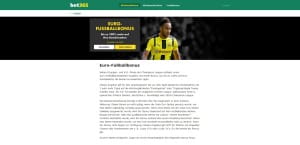 bet365 Euro Fussballbonus