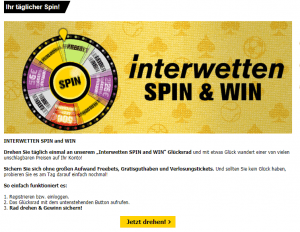 Interwetten SPIN&WIN