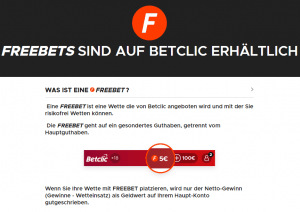 Betclic Freebet