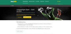 bet365 Cashback-Bonus.