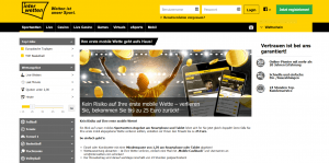 Interwetten Smartphone risikofreie Wette.