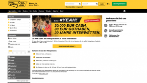 Interwetten Jubiläum.